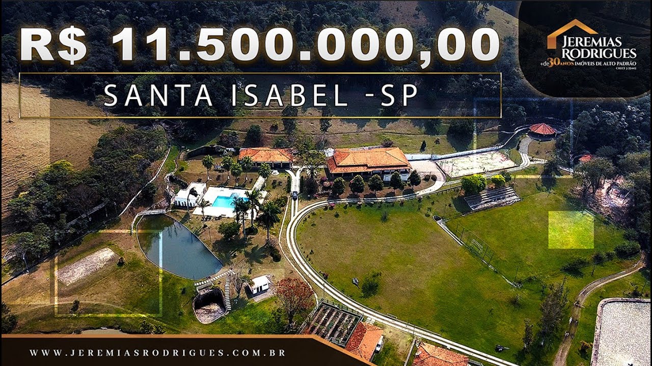 Haras Incrível à Venda em Santa Isabel SP  com 112 500 m²