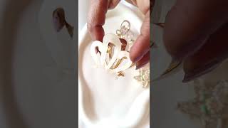 beautynaughtys centerclips diy handmadeseller earrings hairstyle tricolourjewellery