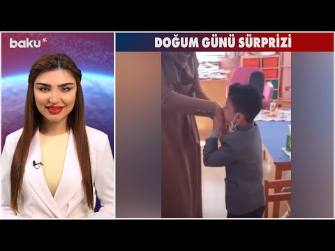 Doğum günü sürprizi - Maraqlı anlar