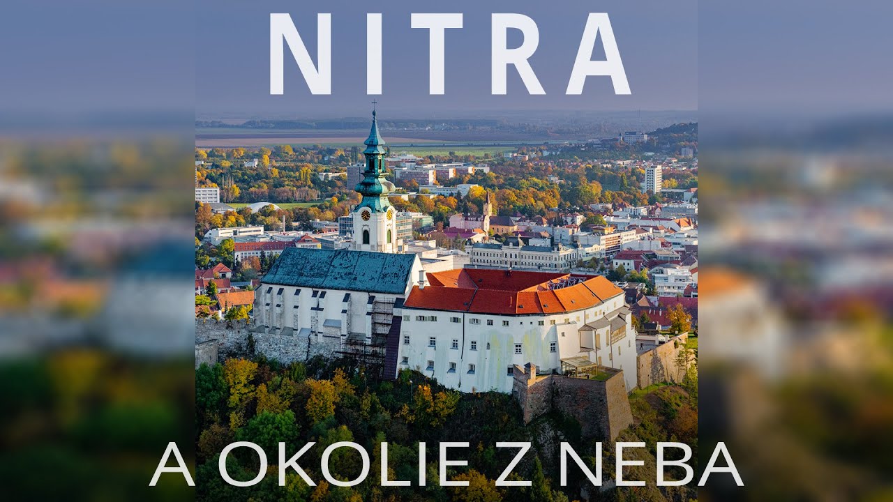 Nitra a okolie z neba