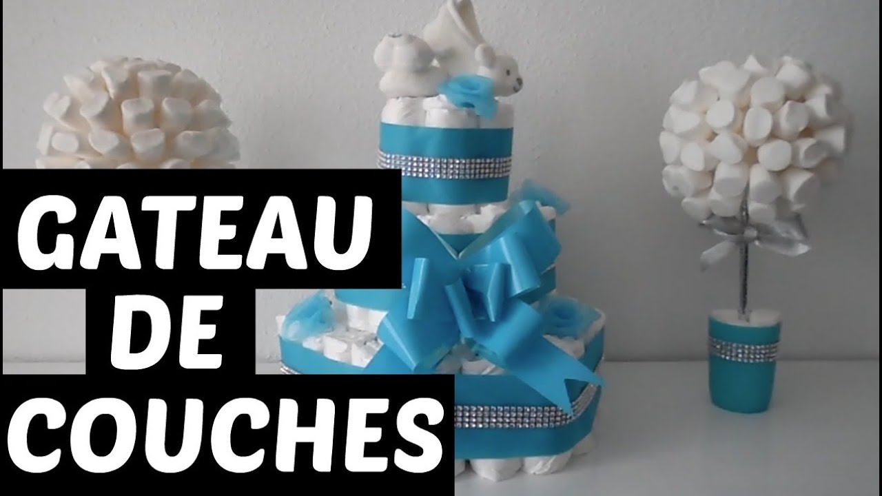 Tuto Gateau De Couches Facile Youtube