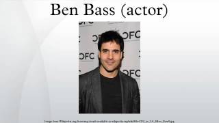 Ben Bass (actor)