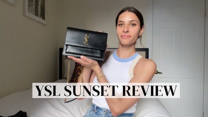 Saint Laurent YSL Sunset Bag Review —