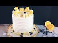 El Mejor pastel de LIMÓN CON ARÁNDANOS |The best lemon and blueberry cake