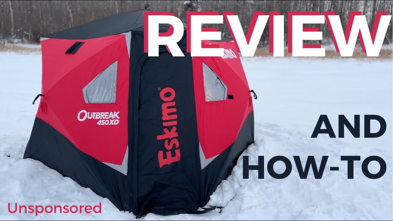 Eskimo OUTBREAK ice shelter review and how-to