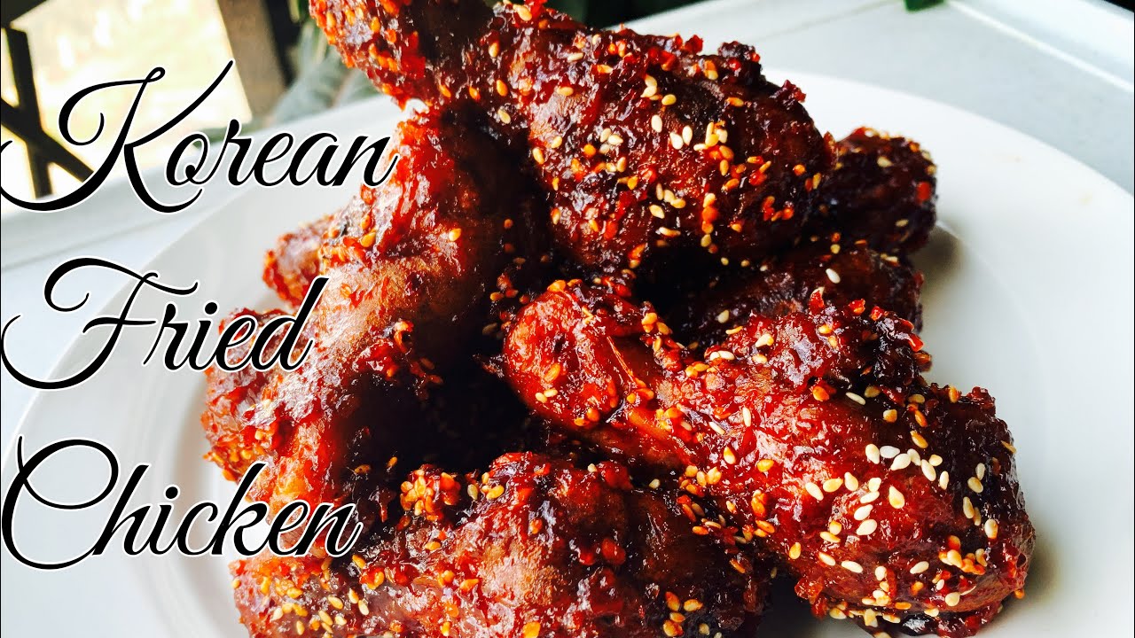 Korean Chicken Double Fry Method Spicy & Sticky Chicken Crunchy