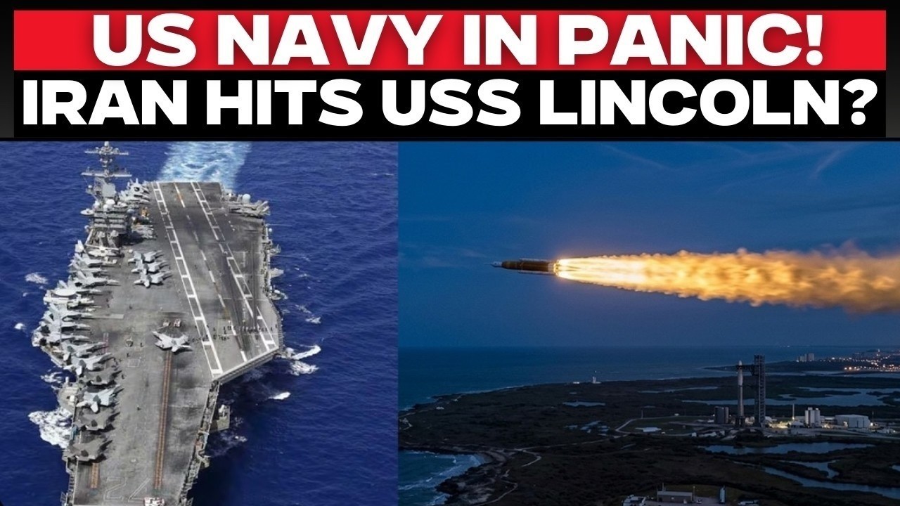 LIVE | US Navy In Panic? Iran Launches ‘Forbidden’ Missile At USS Lincoln |  Khamenei | Trump