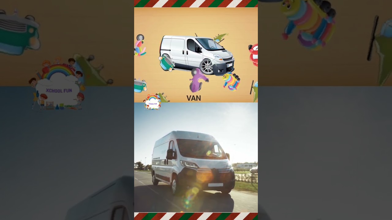 VEHICLE PUZZLE FOR KID'S (VAN) HAPPY LEARNING AND EXPLORE 