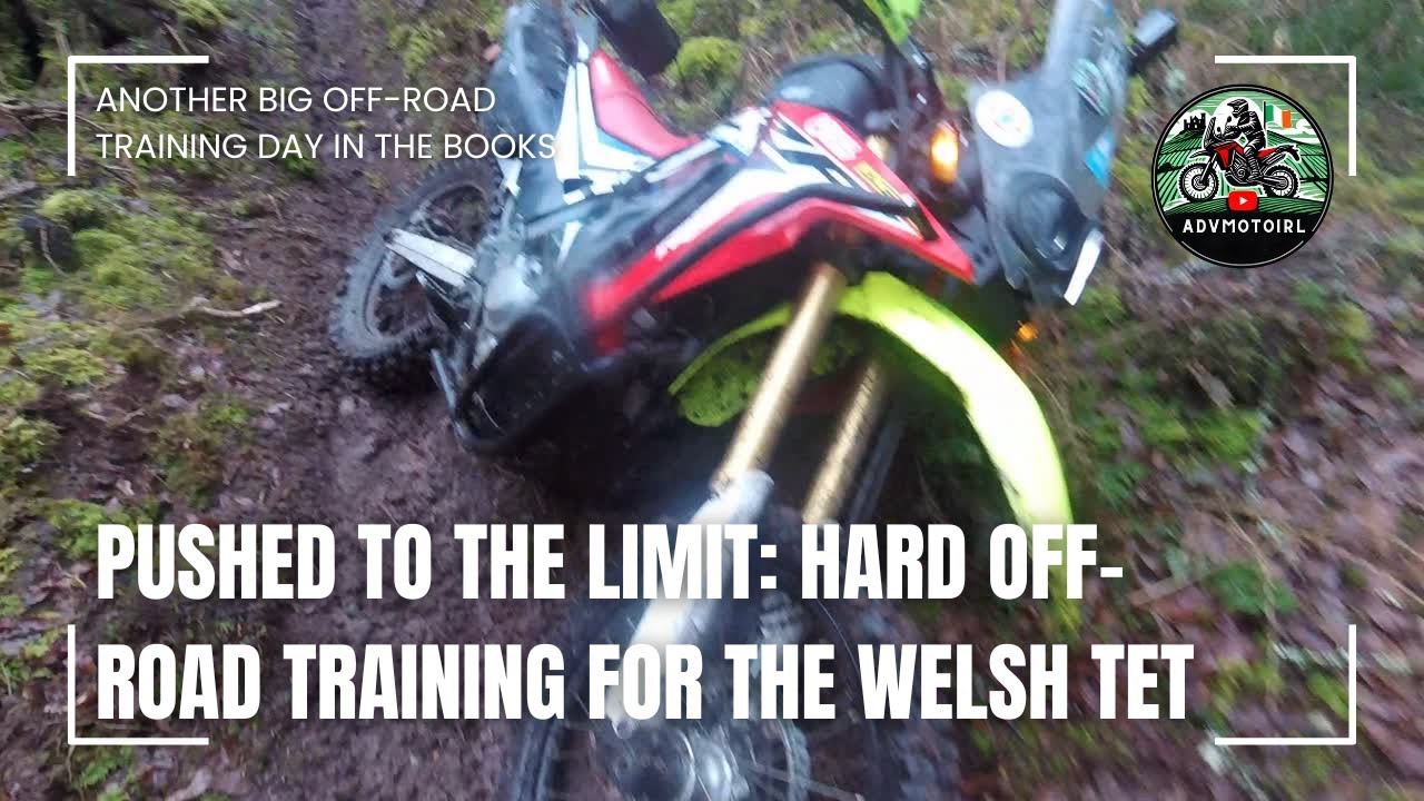 This Off-Road Training Day Nearly Broke Me | Welsh TET Prep #motorcycle #transeurotrail #offroad
