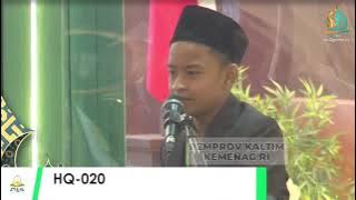 2nd Place: Muhammad Hanif Azza (RIAU) 1st Juz Ma'at Tilawah || National MTQ XXX 2024