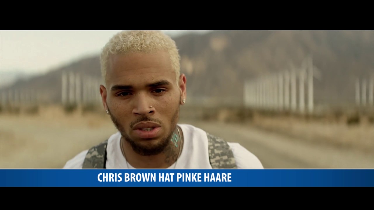 Chris Brown Hat Pinke Haare Youtube