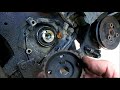 Volkswagen Golf mk2 crankshaft oil seal replacement pt1