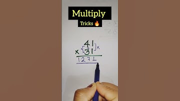 Fast Multiplication Trick ll Interesting Math tricks #short #magic #tricks #shorts #viral #ytshorts