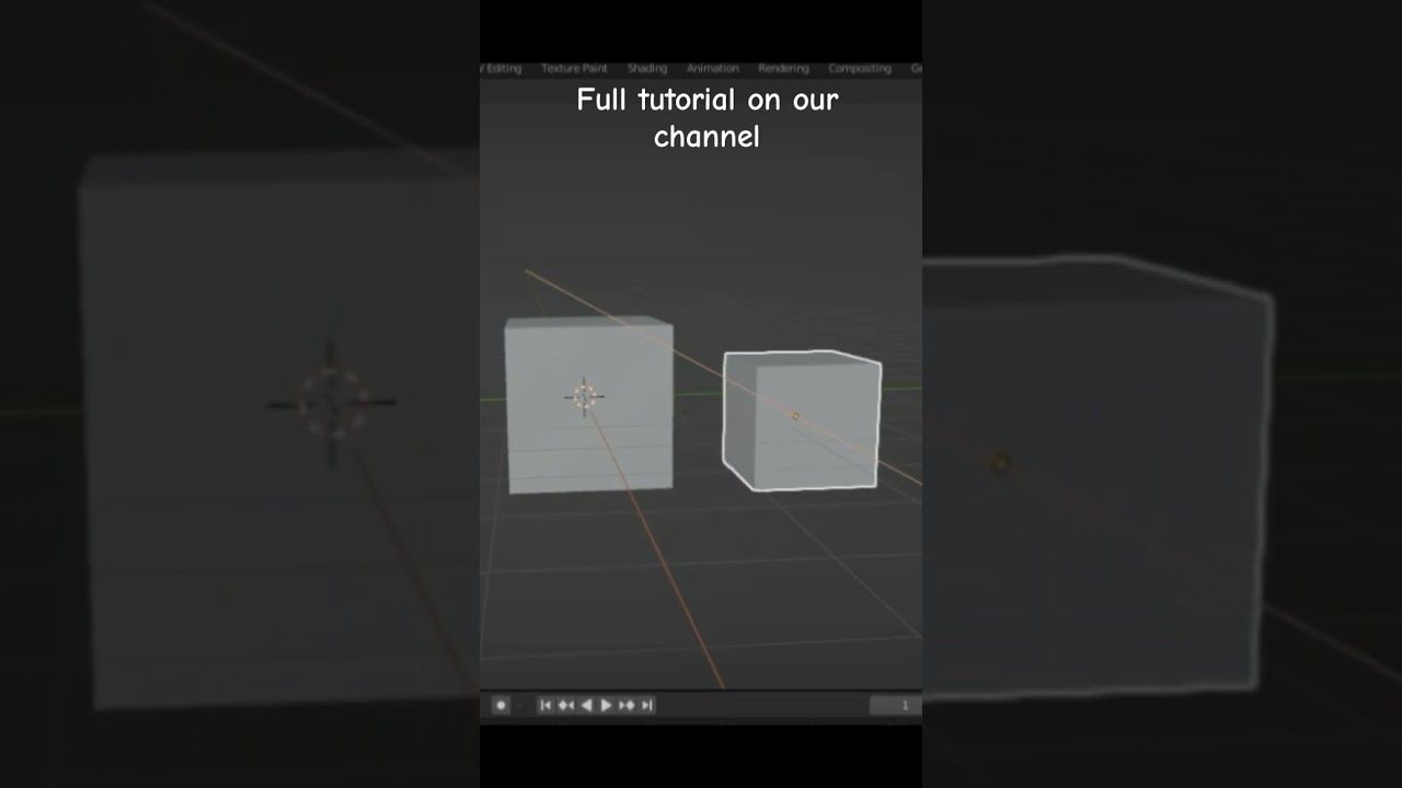 How to use a Boolean Modifier in blender. #3dcreative #automobile #tutorial #tutorials #3dcreation