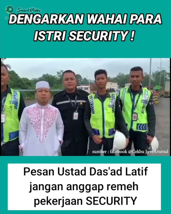 Nasehat untuk Para Istri Satpam