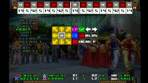 The King of Fighters 2002 UM : Expert Challenge Mode Mission 12 Macro
