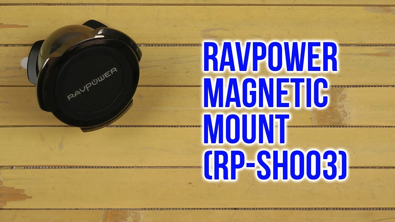 Распаковка RAVPower Magnetic Mount RP-SH003