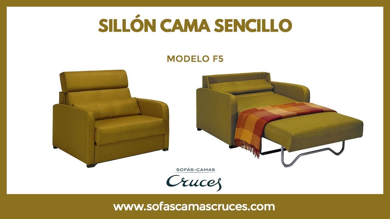 Sillón cama con sistema relax 