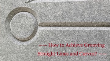 How to Groove Curved and Straight Lines with CNC Oscillating Knife Cutting Machine