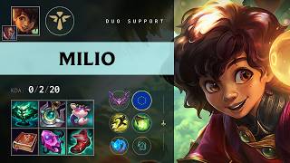 Milio Support vs Thresh - EUW Master Patch 26.12