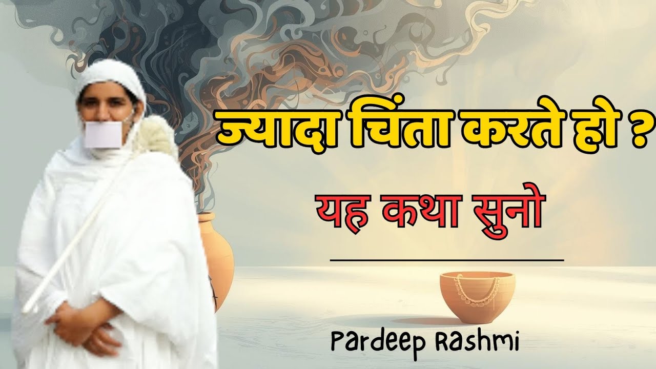ज्यादा चिंता करने वालों, यह कथा ज़रूर सुनो | Jain Pravachan | Pradeep Rashmi