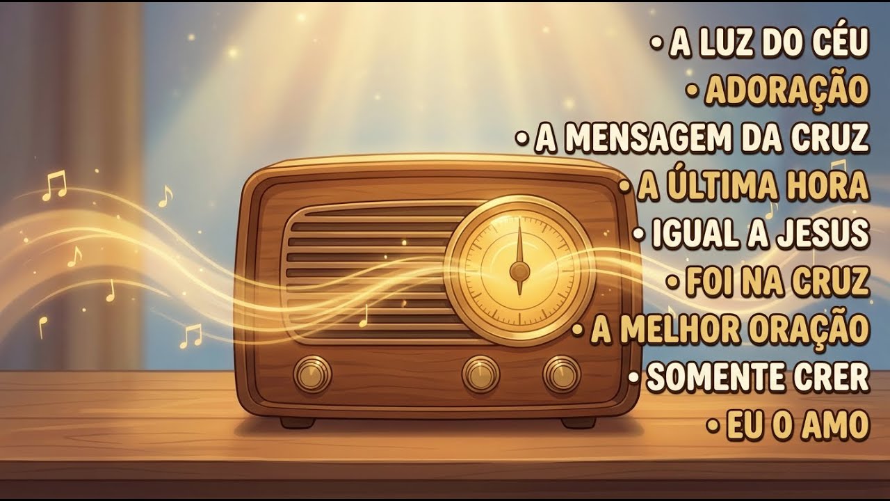 Louvores Antigos 📻 | Gospel à Moda Antiga Que Toca a Alma