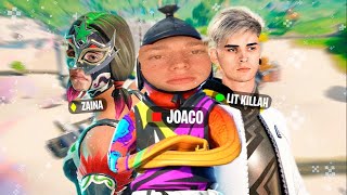 Fortnite con Lit Killah y Zaina