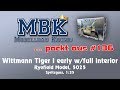 MBK packt aus #136 - 1:35 Tiger I Early (Wittmann) w/full interior(Ryefield Model 5025)