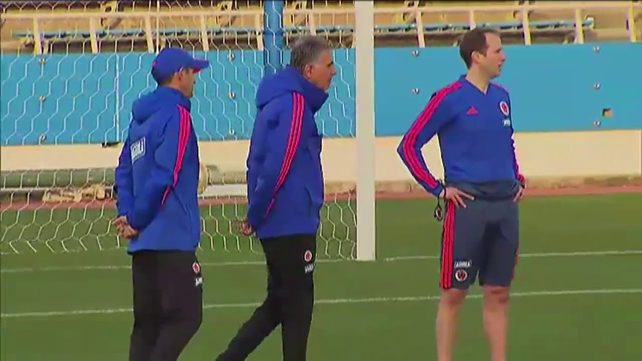Carlos Queiroz, con toda la artillería: Colombia se entrenó con el grupo completo| Gol Caracol selección colombia 2019