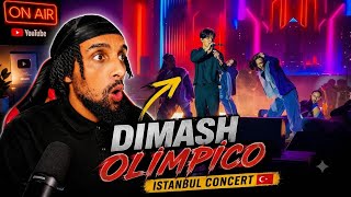 Dimash Reaction – OLIMPICO (Live in Istanbul) | This Performance Blew Me Away!