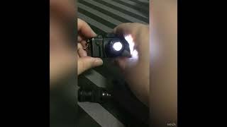 ２種類のカメラとレンズ　【ガチャガチャ】【capsule toys】flash lighting camera