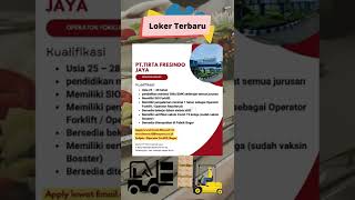 Loker Operator Forklift