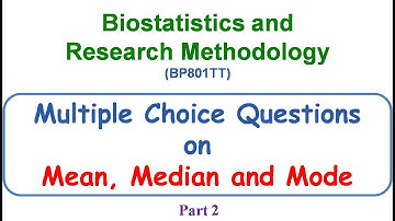 MCQ Part 2 || Biostatistics and Research Methodology || Pharmaplanet