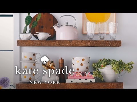 how to decorate a small kitchen | make yourself a home | kate spade new york