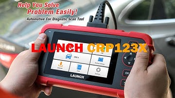 LAUNCH X431 CRP123X OBD2 Code Reader Overview - GETOBDTOOL