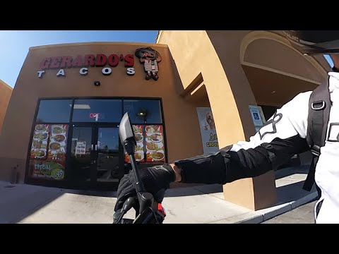 Motorcycle Ride To The Burrito Spot - Thmotovlog 12