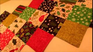 My 1st Christmas table runner.... Part 2
