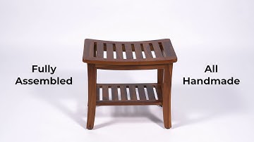 Bench with Shelf - eCommerce Demo Video