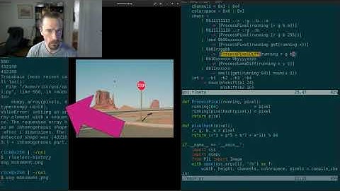 Rewriting QOI decoder semantic action in Python for clarity and speed.