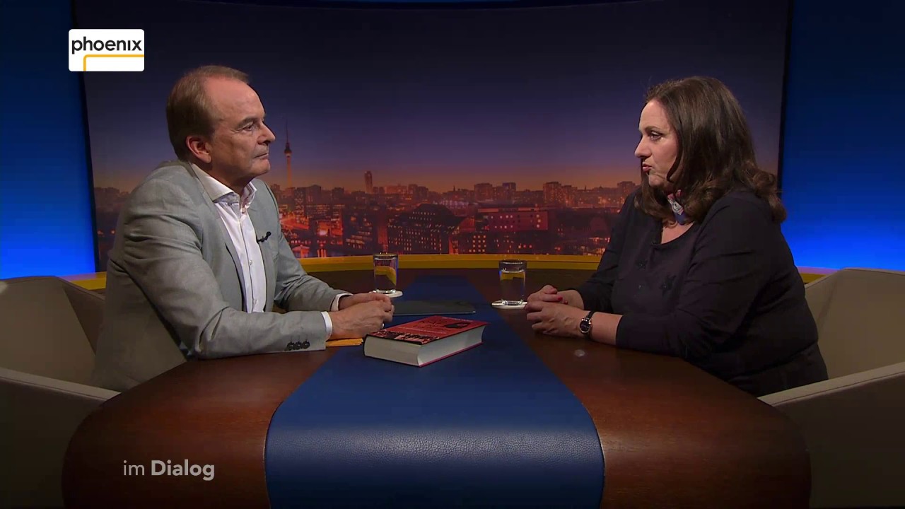 Im Dialog: Alfred Schier mit Bettina Röhl am 04.05.18