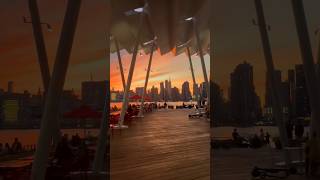 Mesmerizing Manhattans Skyline Sunset