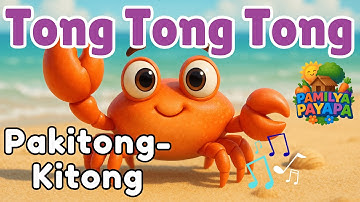 Tong Tong Tong Pakitong-kitong | 3D Animation | Filipino Nursery Song | Awiting Pambata
