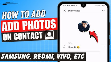 How to Add Photo to Contact Number on Android | Put a Picture on Your Contacts