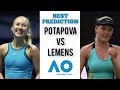 Anastasia Potapova vs Suzan Lamens | Australian Open 2026 | Tennis Prediction