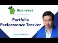 Beanvest review  portfolio performance tracker with benchmarking allocation  broker integration