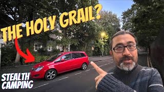 I FOUND A GREAT SPOT for Stealth Car Camping in my Zafira Camper Car in Faversham, Kent