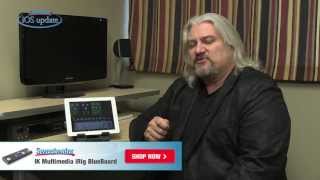 IK Multimedia BlueBoard Bluetooth MIDI Pedalboard Demo - Sweetwater's iOS Update Vol. 57