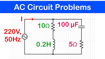 43 - AC-CIRCUITS PROBLEEM 12 | Vind de impedantie-parallelcombinatie, stroom en vermogensfactor