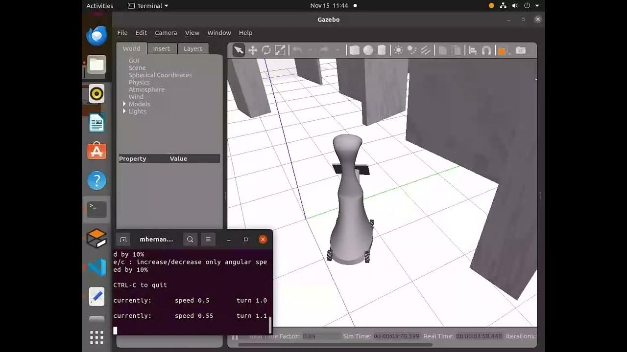ROS2 gazebo omnidirectional (4 mecanum wheels) plugin YouTube