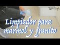 Limpiador para suelos de mármol y granito